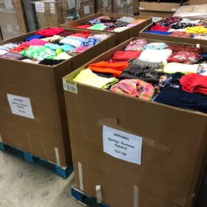 Mixed Clothing Liquidation Pallets